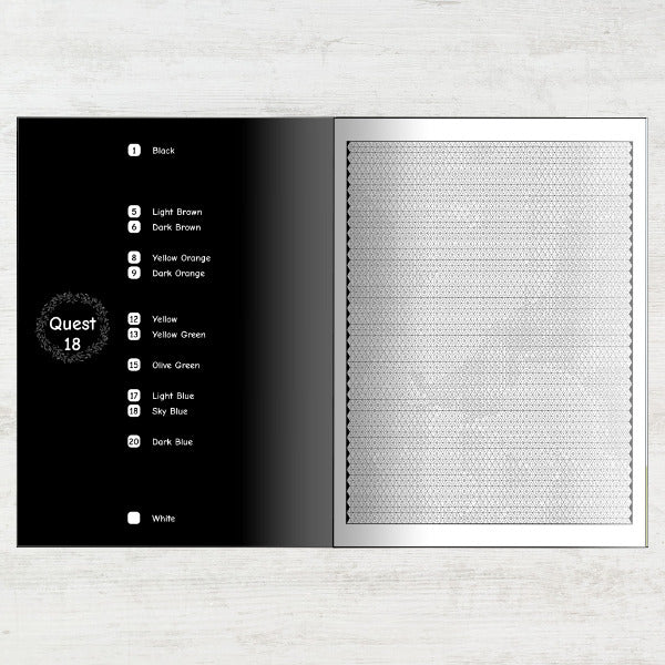 Color swatch with text and a textured sample on a light gray background