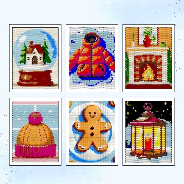 Cozy Winter Color By Number: Geometric Quest (Book 20)