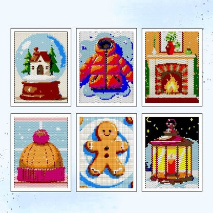 Cozy Winter Color By Number: Geometric Quest (eBook 20)