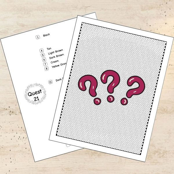 Sweet Dessert Color By Number: Geometric Quest (eBook 21)