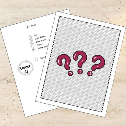 Sweet Dessert Color By Number: Geometric Quest (eBook 21)