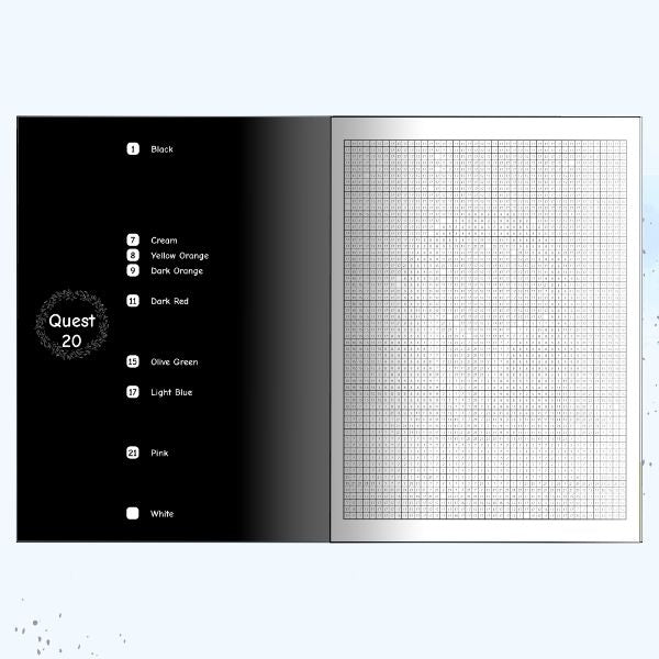 Cozy Winter Color By Number: Geometric Quest (Book 20)