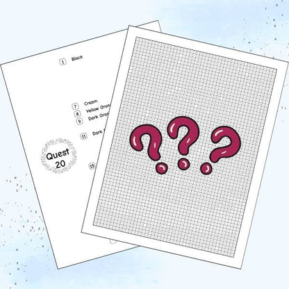 Cozy Winter Color By Number: Geometric Quest (eBook 20)