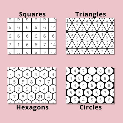 Animal Mystery Mosaics Color by Number Bundle