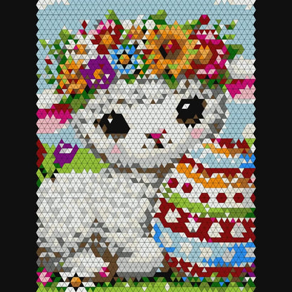 Happy Easter Color By Number: Geometric Quest (Book 1)