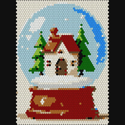 Cozy Winter Color By Number: Geometric Quest (eBook 20)