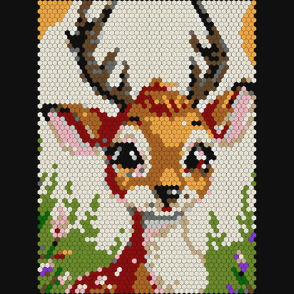 Wild Animals Color By Number: Geometric Quest (Book 12)