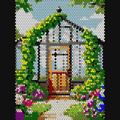 Garden Wonders Color By Number: Geometric Quest (Book 9)