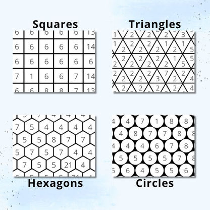 Cozy Winter Color By Number: Geometric Quest (eBook 20)